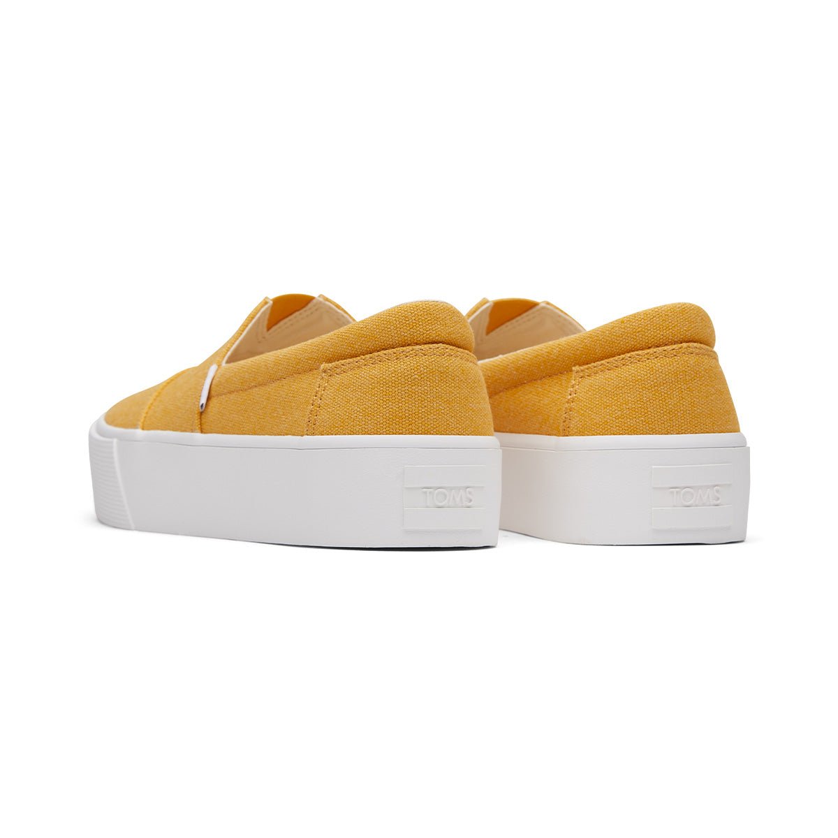TOMS Alpargata Fenix Platform Slip-On Women - Mango Washed Canvas Sneaker
