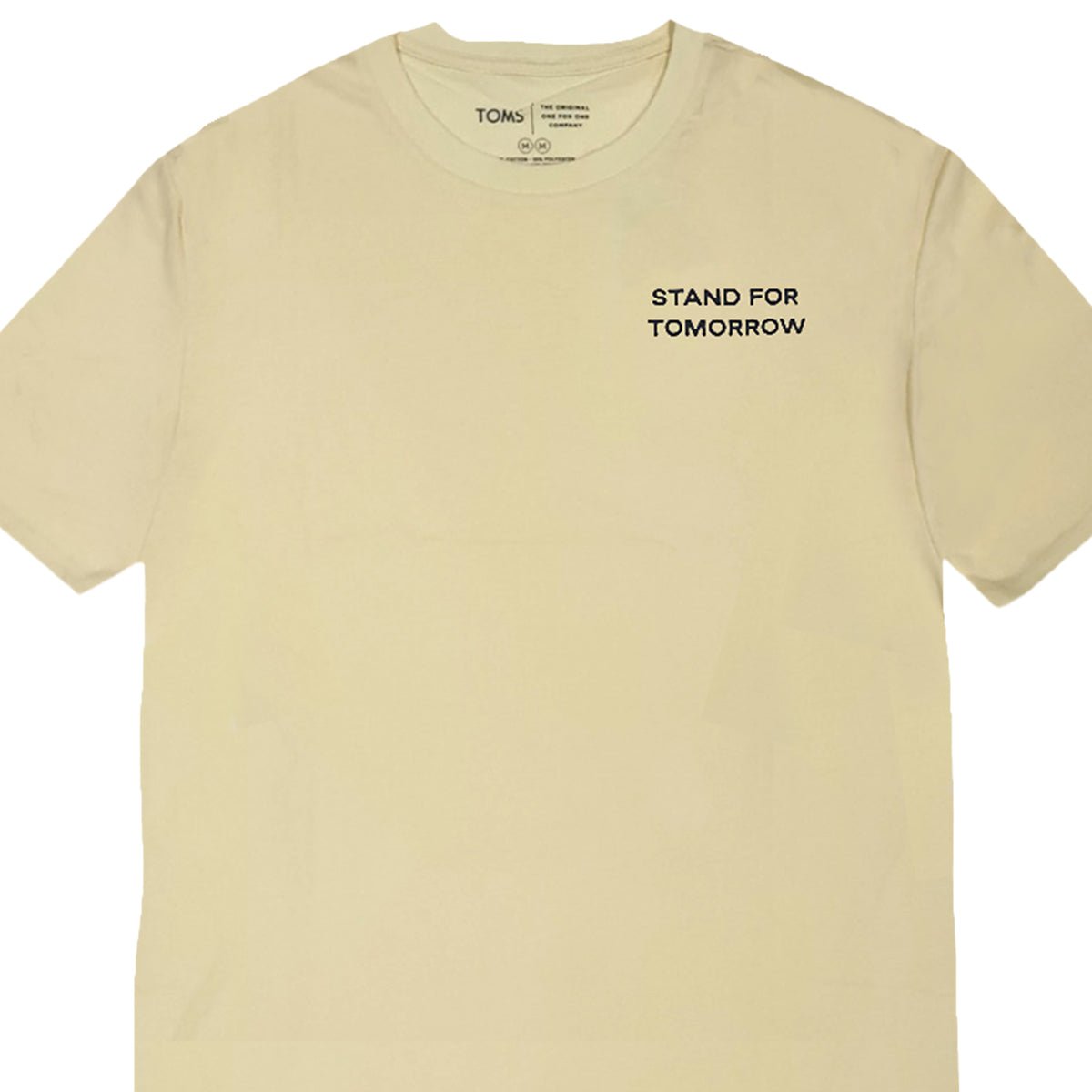 TOMS Stand For Tomorrow Unisex - Cream