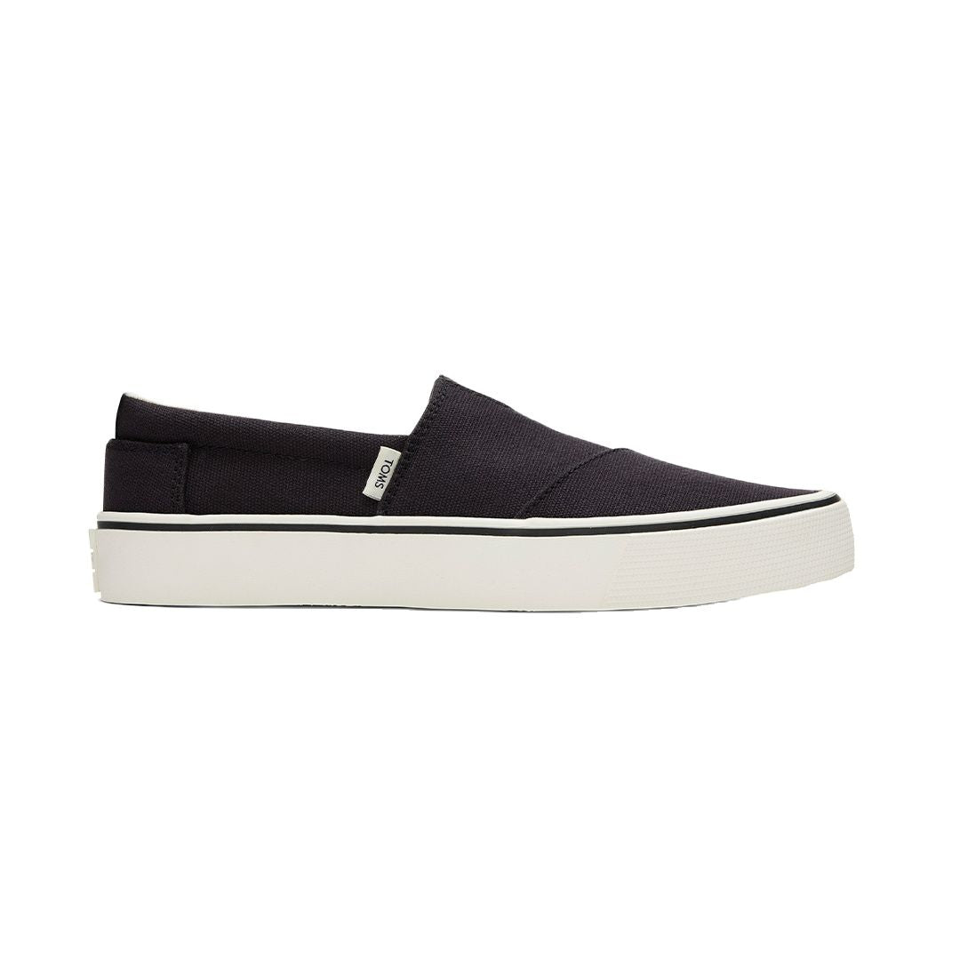 TOMS Sneakers Alpargata Fenix Slip on Women - Black Washed Canvas