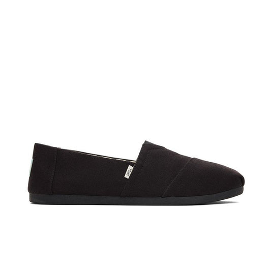 TOMS Espadrille Alpargata Men Black Black Recycled