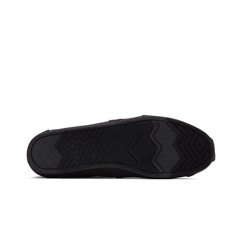 TOMS Espadrille Alpargata Men Black Black Recycled