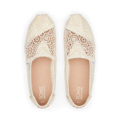 Toms Alpargata Women - Natural Cream Moroccan Crochet