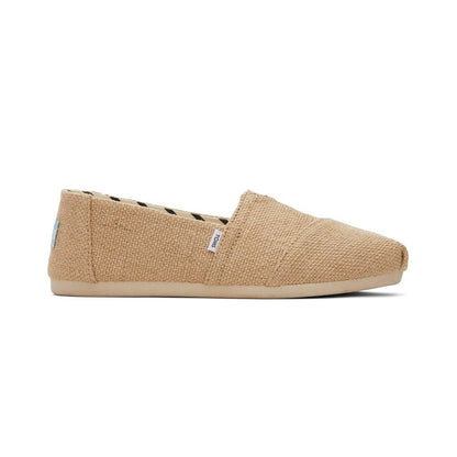 Toms Alpargata Espadrille Women - Natural Brown Undyed Heritage Canvas