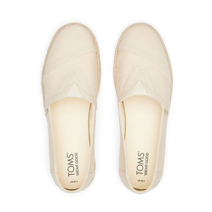 Toms Alpargata Rope 2.0 Women - Natural White Recycled Cotton Slubby