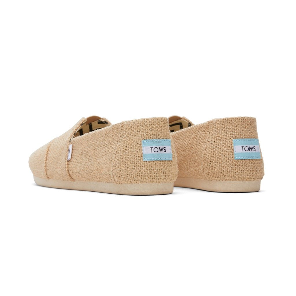 Toms Alpargata Espadrille Women - Natural Brown Undyed Heritage Canvas