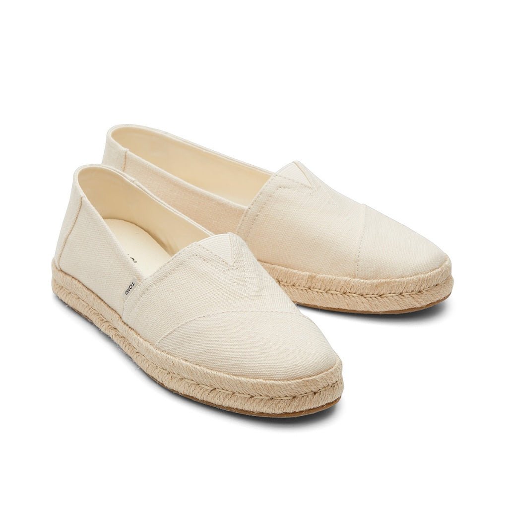 Toms Alpargata Rope 2.0 Women - Natural White Recycled Cotton Slubby