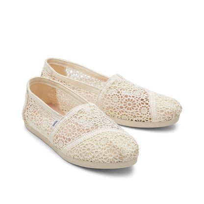 Toms Alpargata Women - Natural Cream Moroccan Crochet