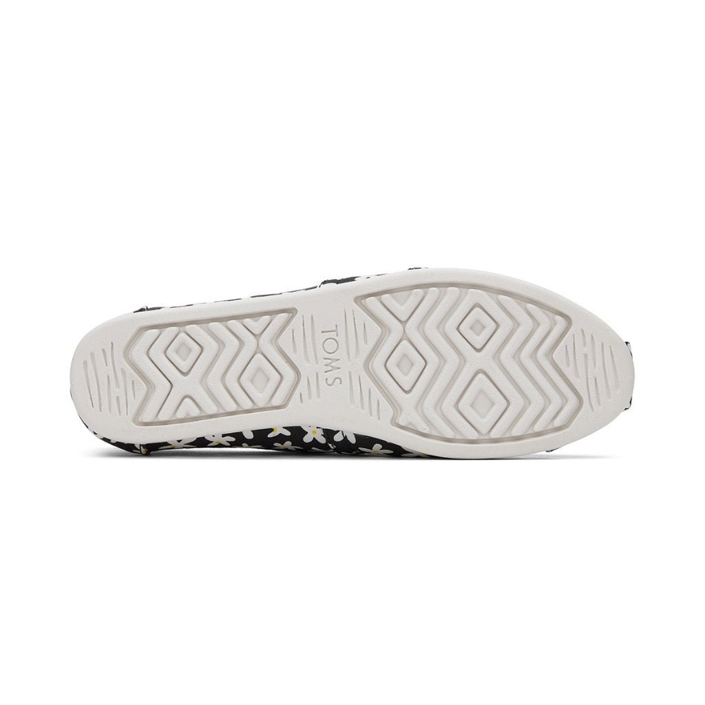 Toms Espadrille Alpargata Women - Black Heritage Canvas