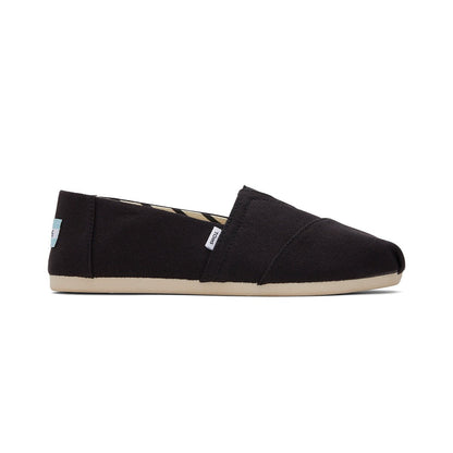 TOMS Alpargata Women - Black Recycled Cotton Canvas