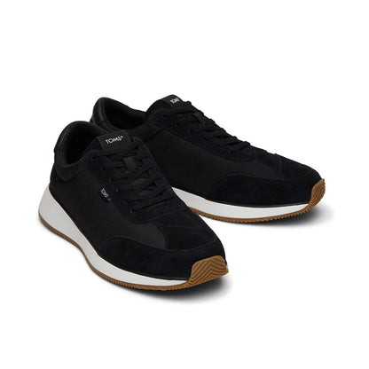 TOMS Sneakers Wyndon Men - Black Nylon Suede