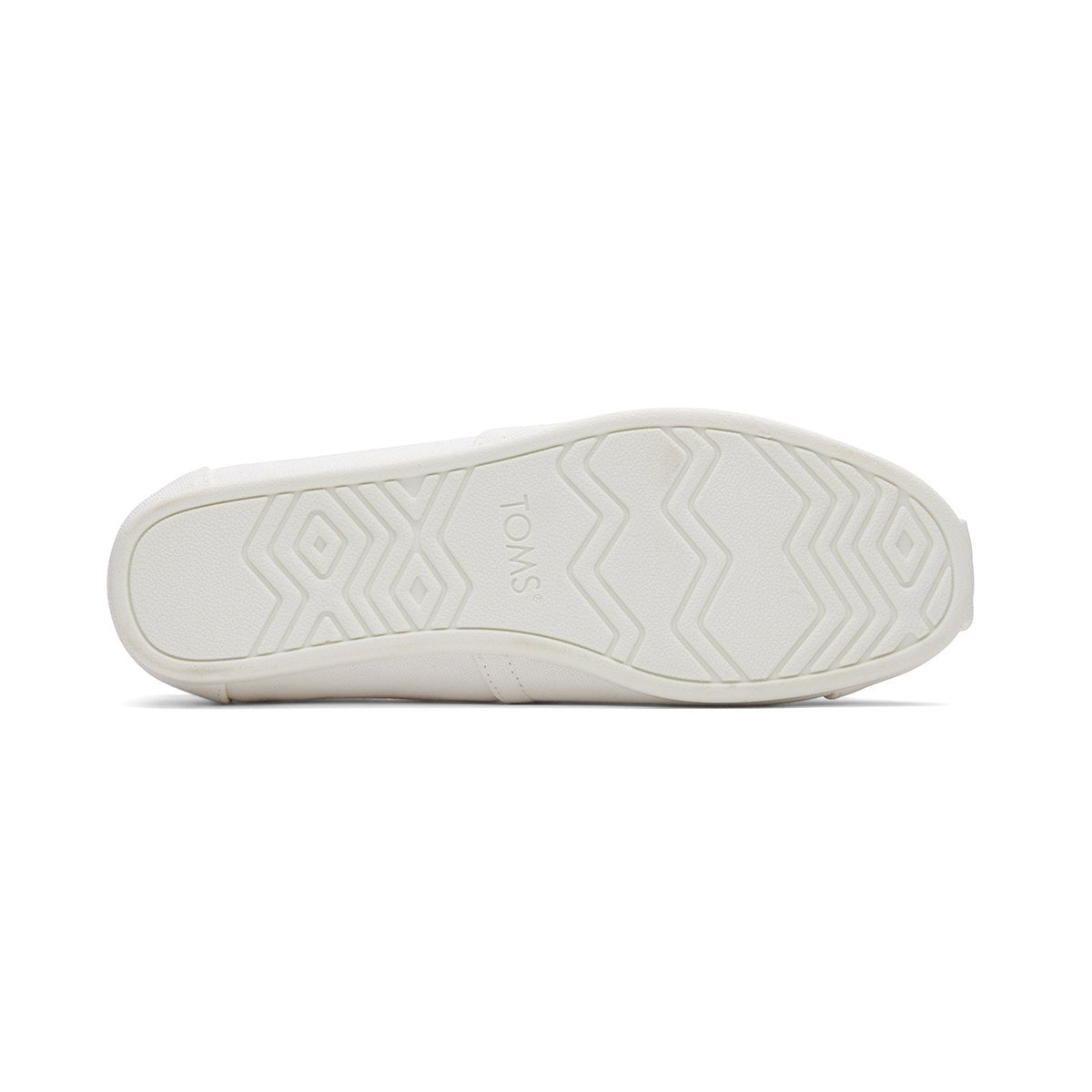 TOMS Espadrille Alpargata Men -White Recycled Cotton Canvas