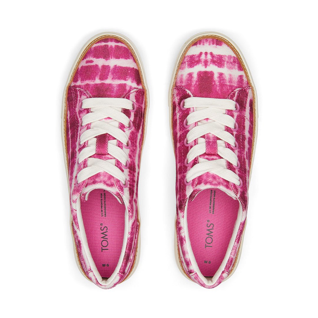 TOMS Sneakers  Alex Women - Fuchsia Rose Batik Canvas
