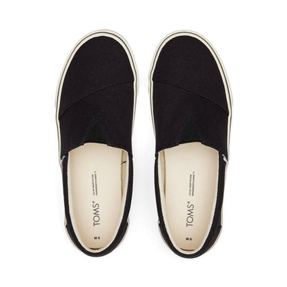 TOMS Sneakers Alpargata Fenix Slip on Women - Black Washed Canvas