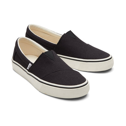 TOMS Sneakers Alpargata Fenix Slip on Women - Black Washed Canvas