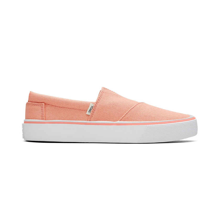 Peach slip on on sale shoes