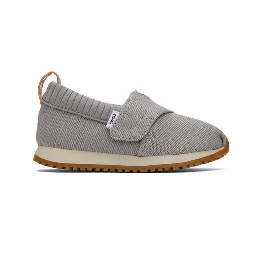 TOMS Sneakers Alpargata Resident Tiny - Drizzle Grey Canvas