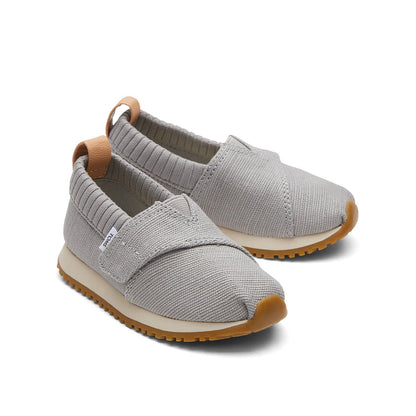 TOMS Sneakers Alpargata Resident Tiny - Drizzle Grey Canvas