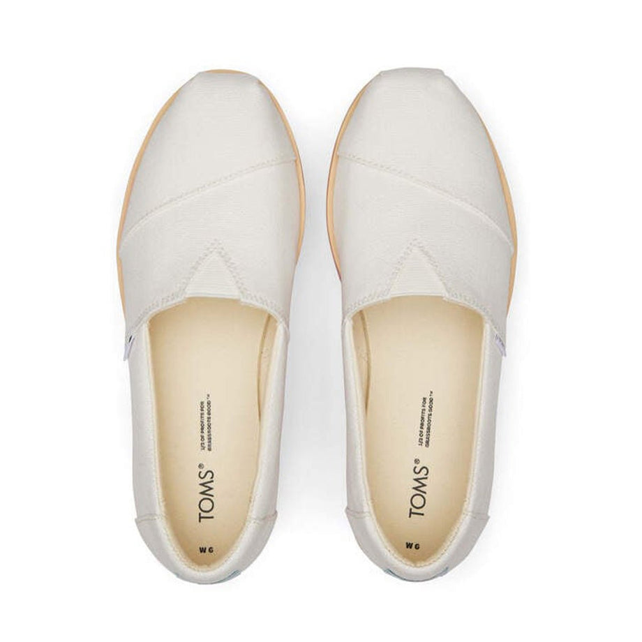 Toms 2025 white espadrille