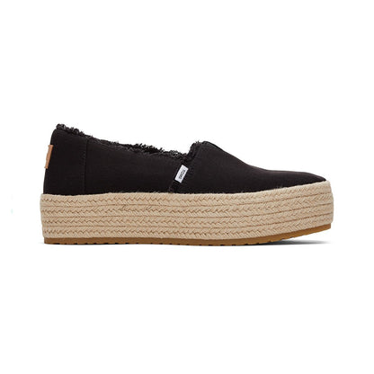 TOMS Espadrille Valencia Women - Black Canvas