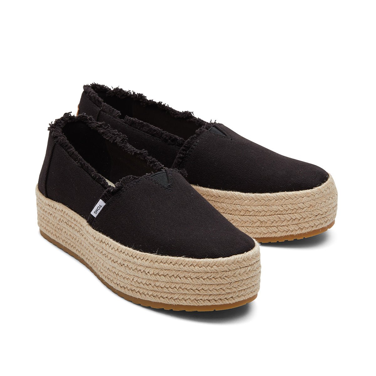 TOMS Espadrille Valencia Women - Black Canvas