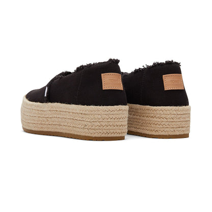 TOMS Espadrille Valencia Women - Black Canvas