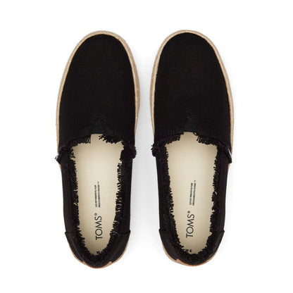 TOMS Espadrille Valencia Women - Black Canvas