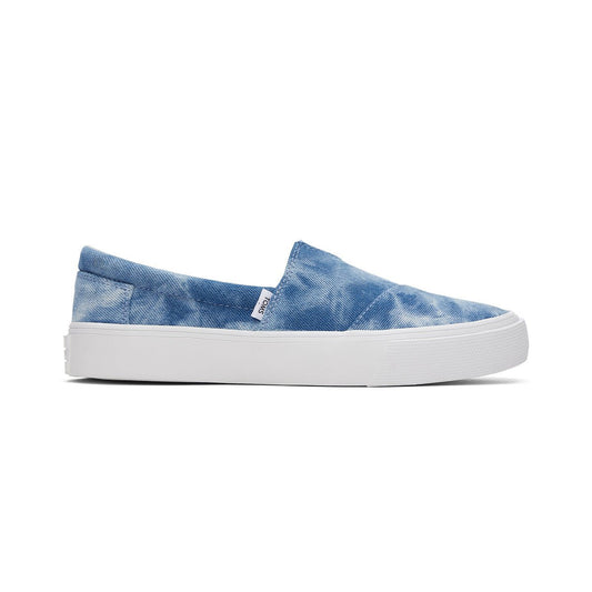 TOMS Sneakers Alpargata Fenix Slip-On Women - Blue Washed Canvas