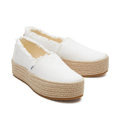 TOMS Espadrille Valencia Women - White Canvas