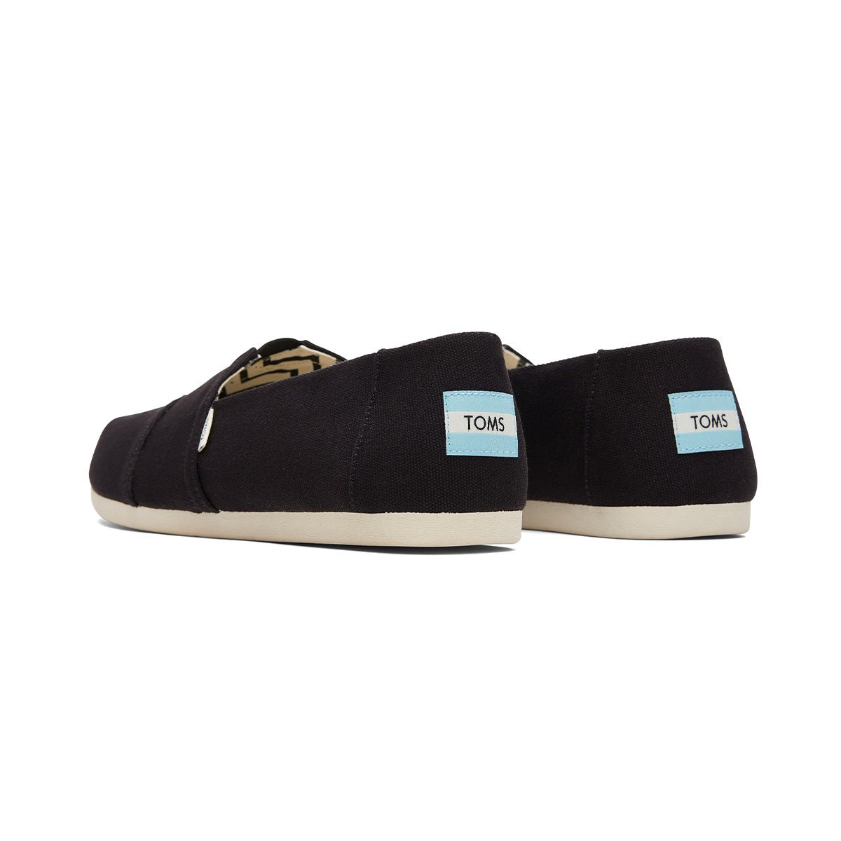 TOMS Espadrille Alpargata Men - Black Recycled Cotton Canvas