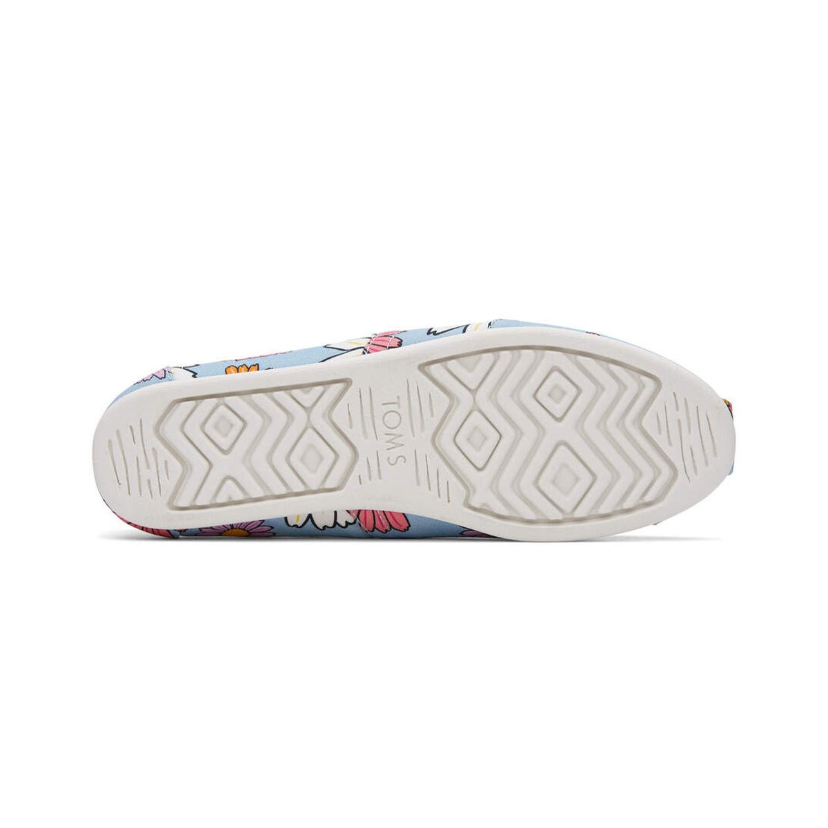 TOMS Espadrille Alpargata Women -  Pastel Blue Daisies