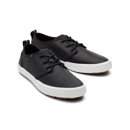 TOMS Sneaker Carlo Terrain Men - Water Resistant Black Leather