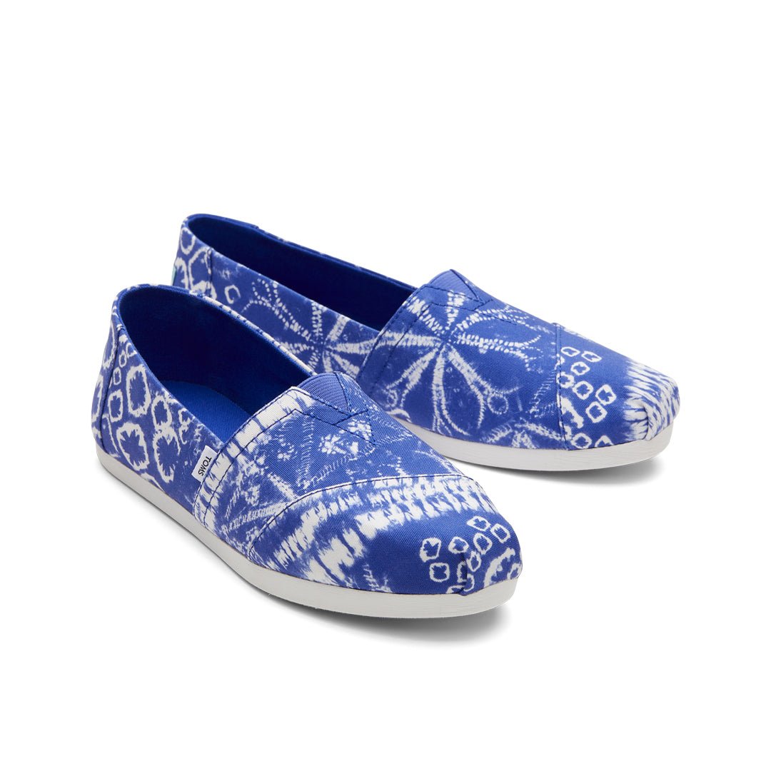 TOMS Espadrille Alpargata Women - Ultramarine Patchwork Batik Print