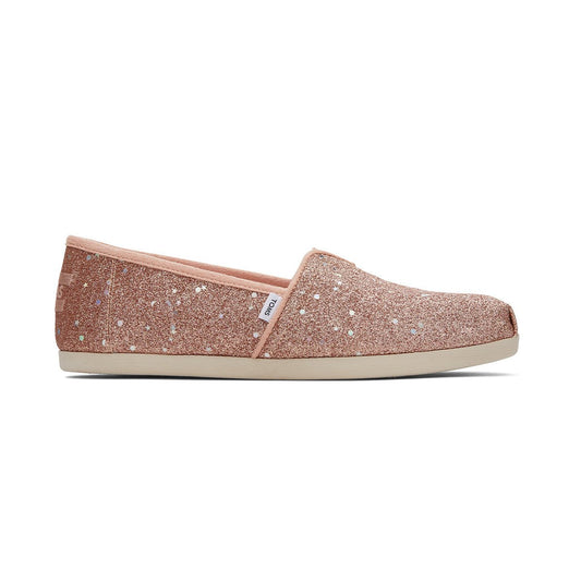 TOMS Espadrille Alpargata Women - Rose Gold Cosmic Glitter