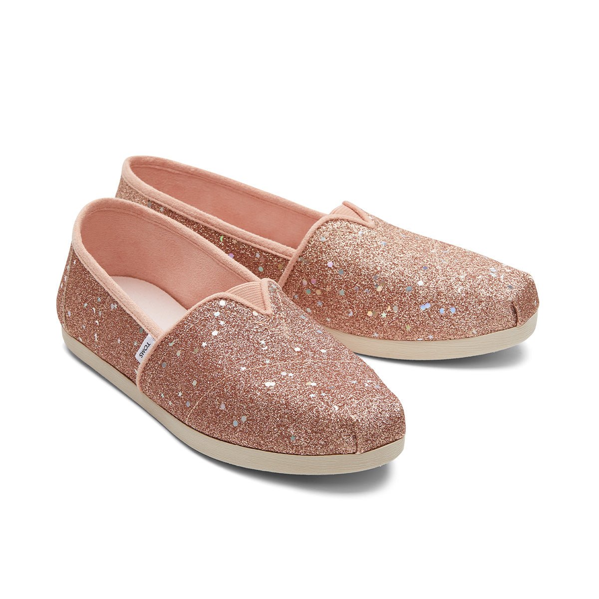 TOMS Espadrille Alpargata Women - Rose Gold Cosmic Glitter