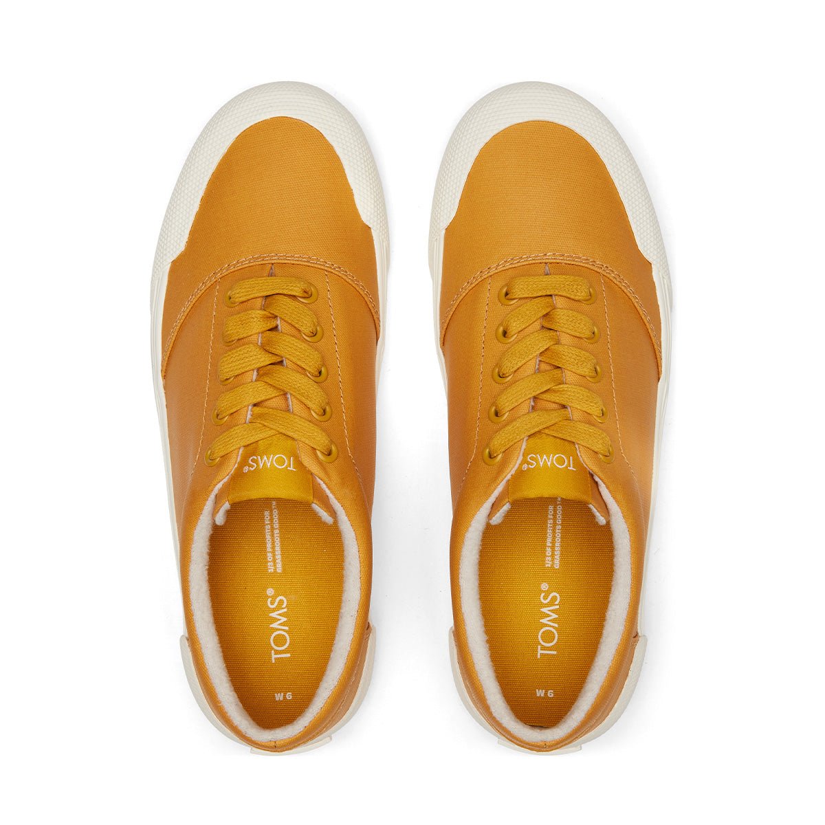 TOMS Sneakers  Alpargata Fenix Lace up  Women - Gold Yellow Matte