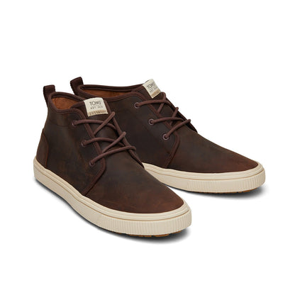 TOMS Sneaker Carlo Mid Terrain Men - Clover Brown Leather