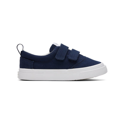 TOMS Fenix Double Strap Tiny - Navy Canvas Sneaker