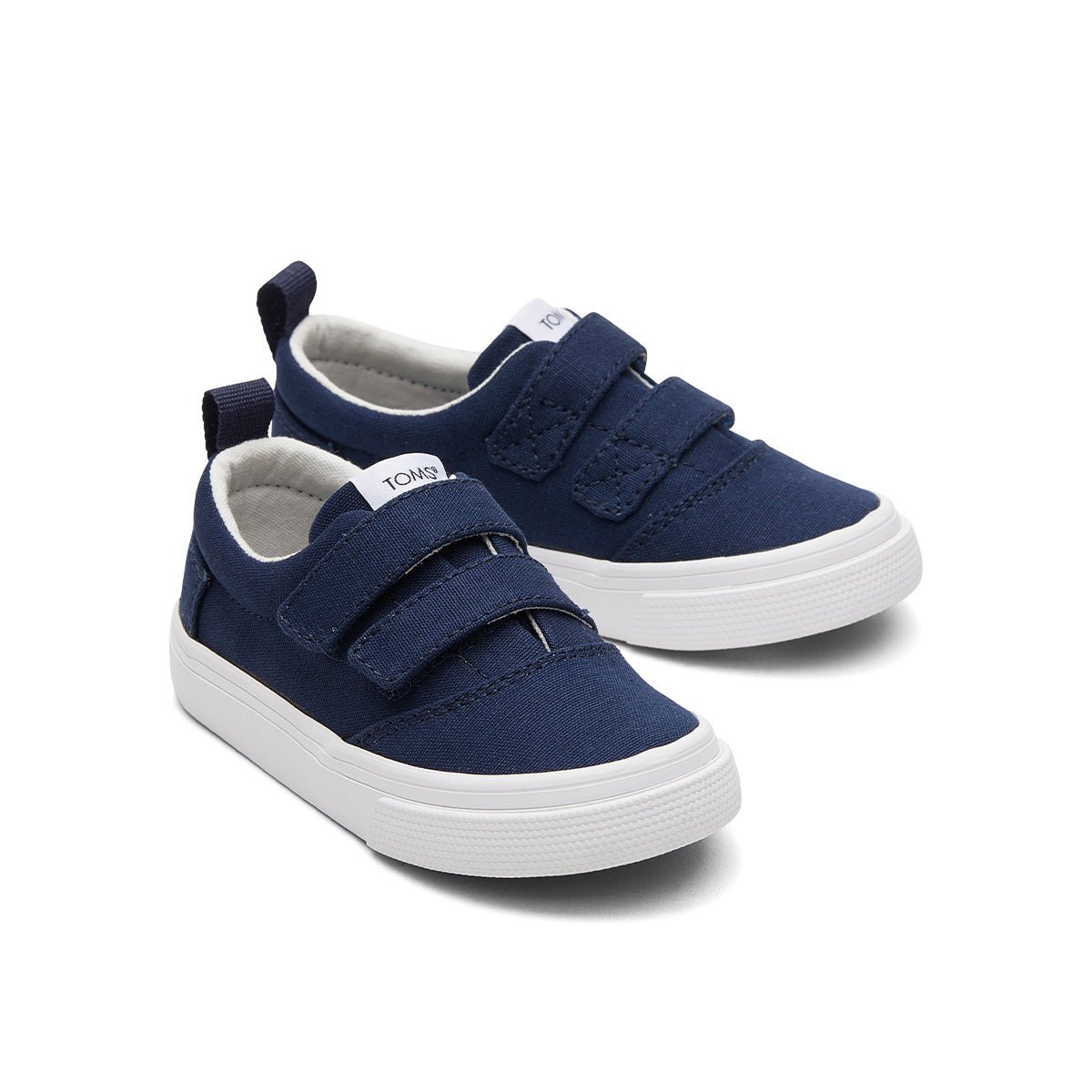 TOMS Fenix Double Strap Tiny - Navy Canvas Sneaker