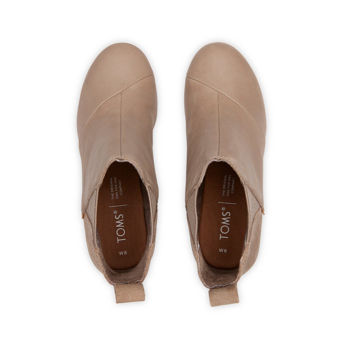 Toms hot sale taupe booties