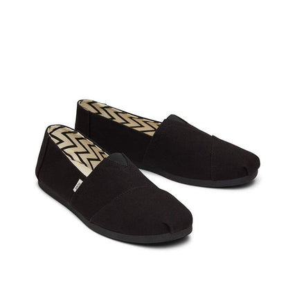 TOMS Espadrille Alpargata Men Black Black Recycled